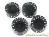 4 LES PAUL ELECTRIC GUITAR SPEED KNOBS BLACK